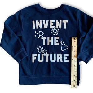 Garanimals Sweatshirt Blue Science size 4T. I
